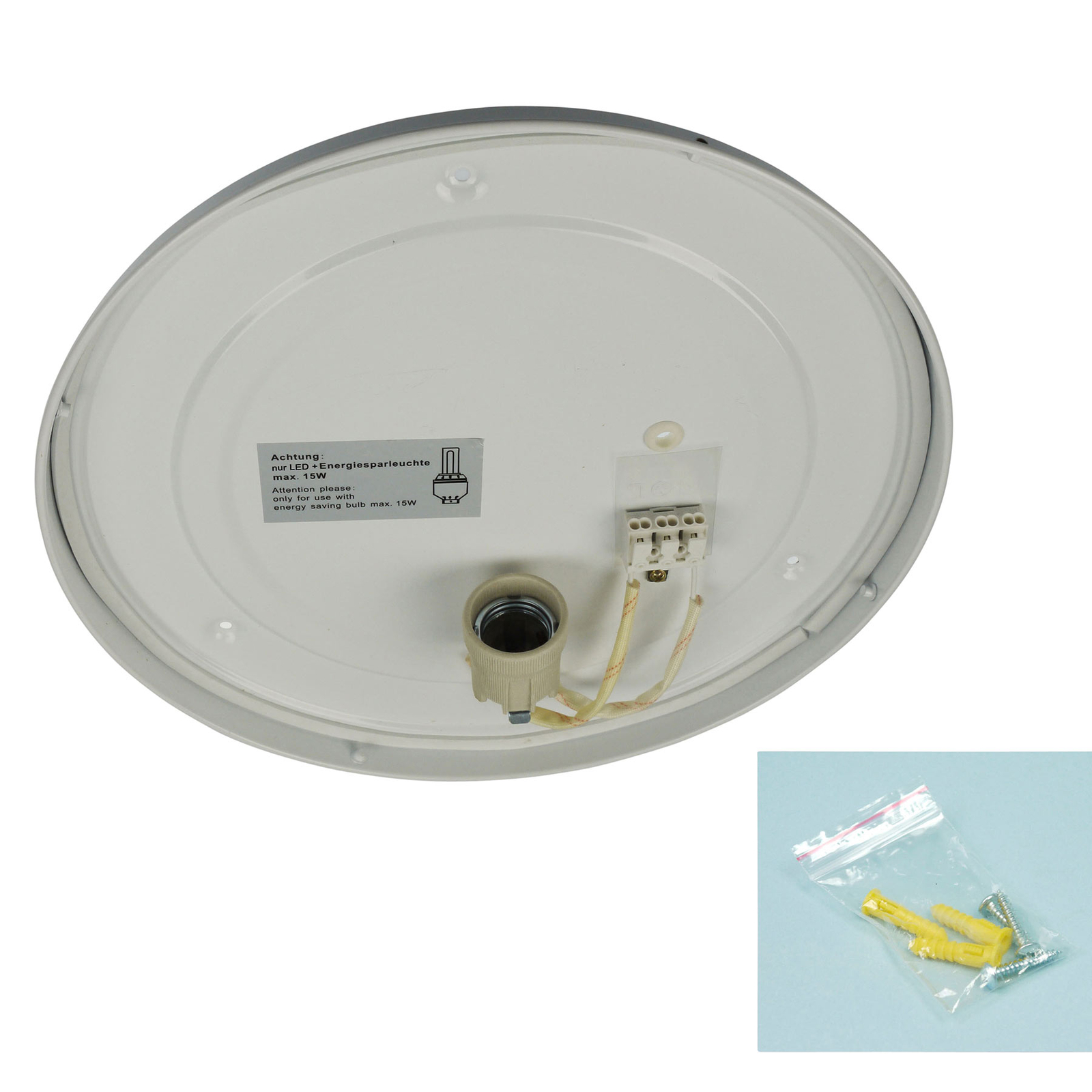 Niermann Standby Farm fabric ceiling light, for Children's Room, fabric, metal, plastic, E27, 15 W, energy efficiency: A++, H: 10 cm