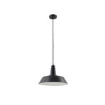 Laylan Suspension Ø36 Noir/Blanc - Lindby