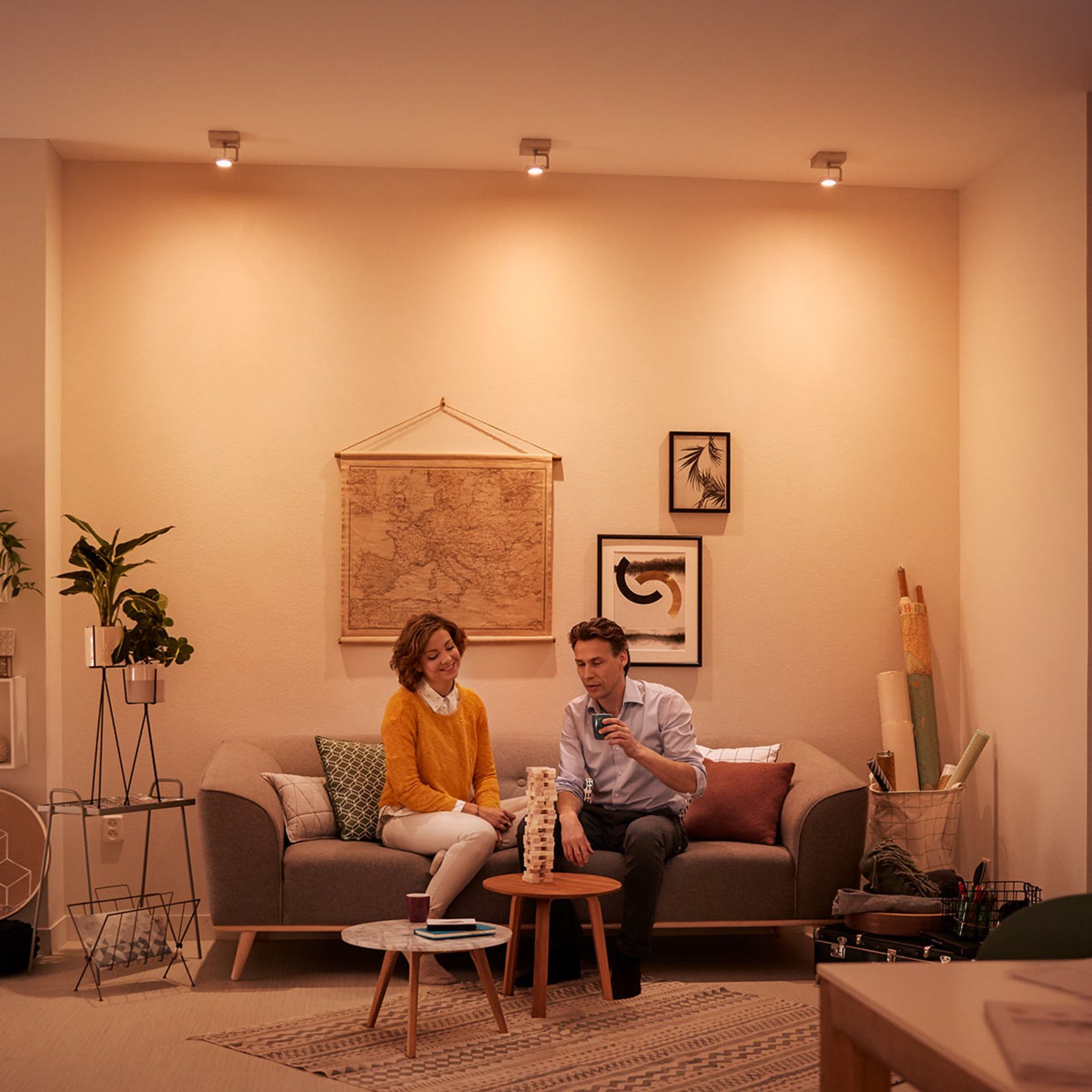 Lichtbron LED 2,6W (35W/280Lm) Dimbaar GU10 - Philips