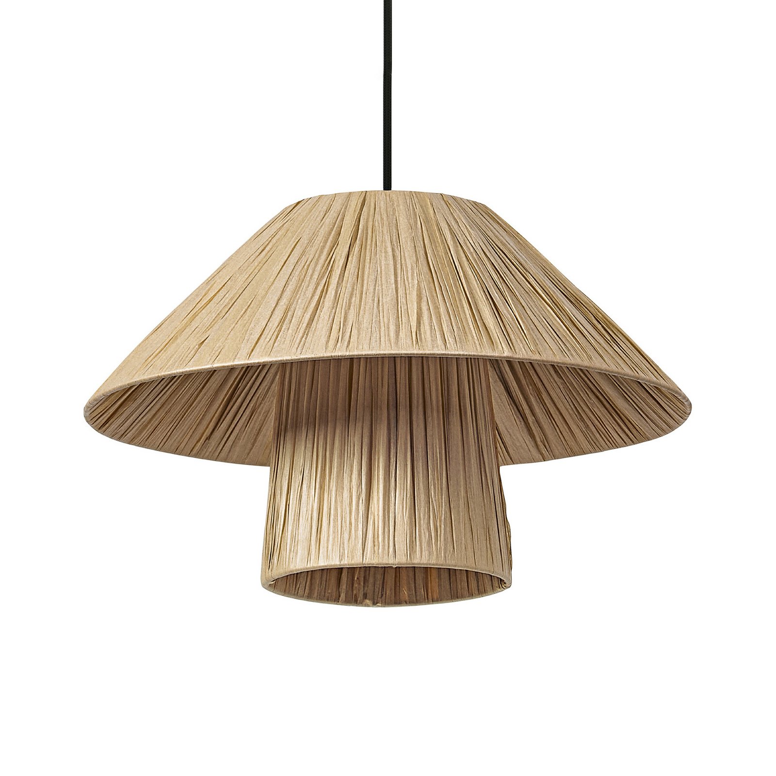 OSRAM viseča svetilka Decor Bamboo Paper Hut Ø 40 cm, bambus, E27