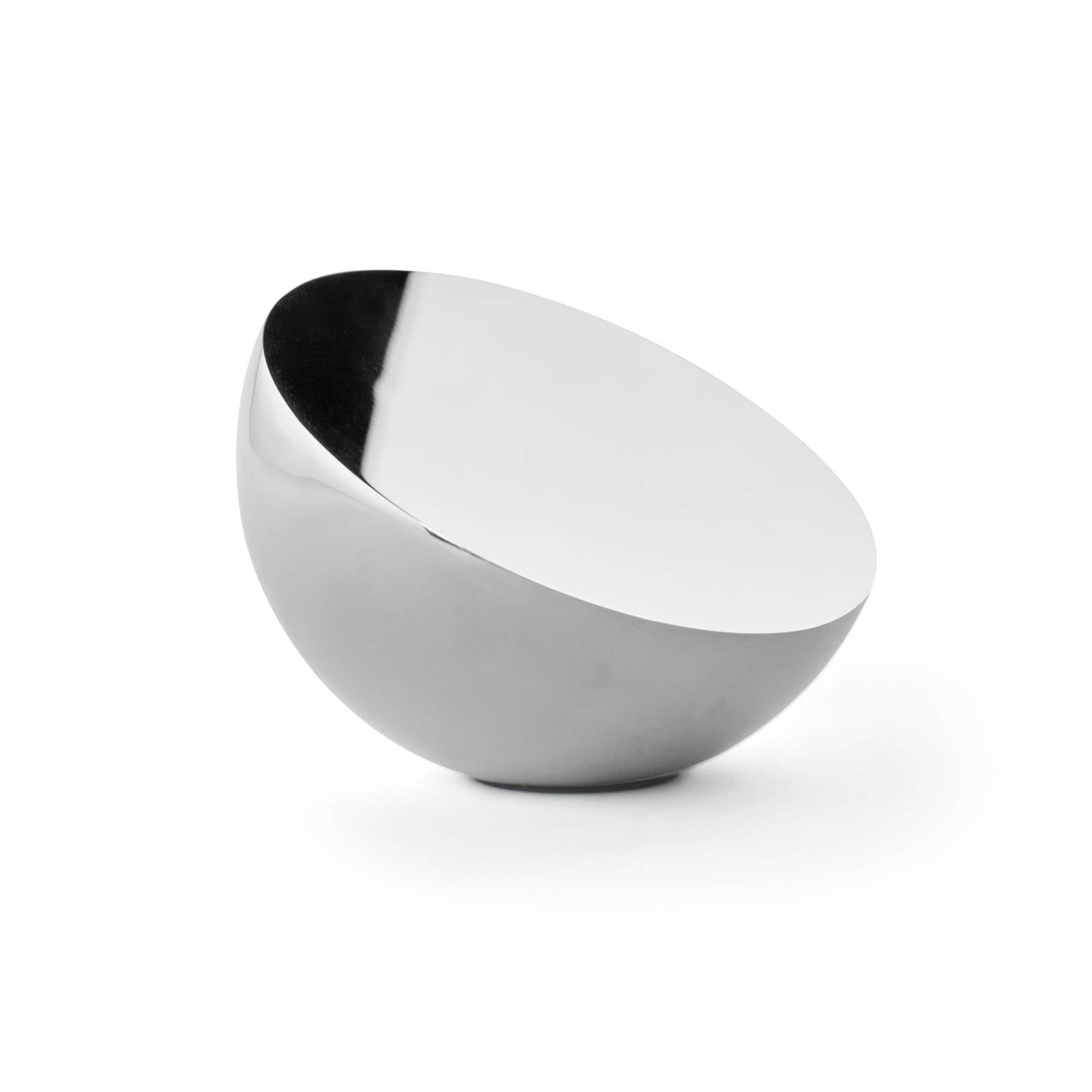 New Works Tischspiegel Aura, Ø 13 cm, Edelstahl, poliert
