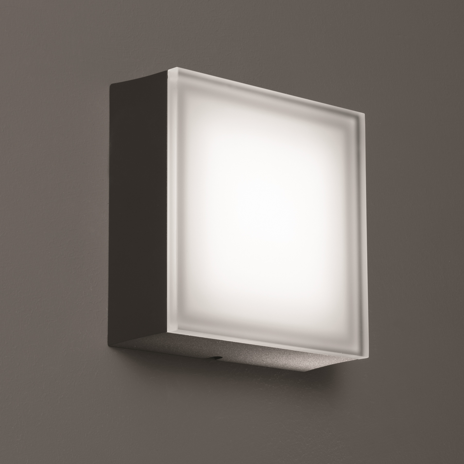 LED outdoor wall lamp 1426 graphite 20 x 20 cm