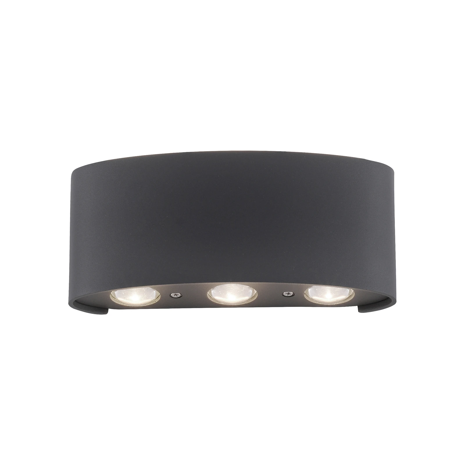 Paul Neuhaus LED išorinis sieninis šviestuvas Carlo, 17 cm, juodas