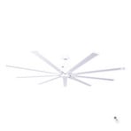 Ventilador de techo BIG SMOOTH ECO, blanco, 220 cm, silencioso - CasaFan