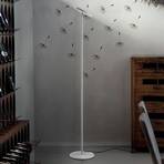 Lampadaire LED Joshua en blanc