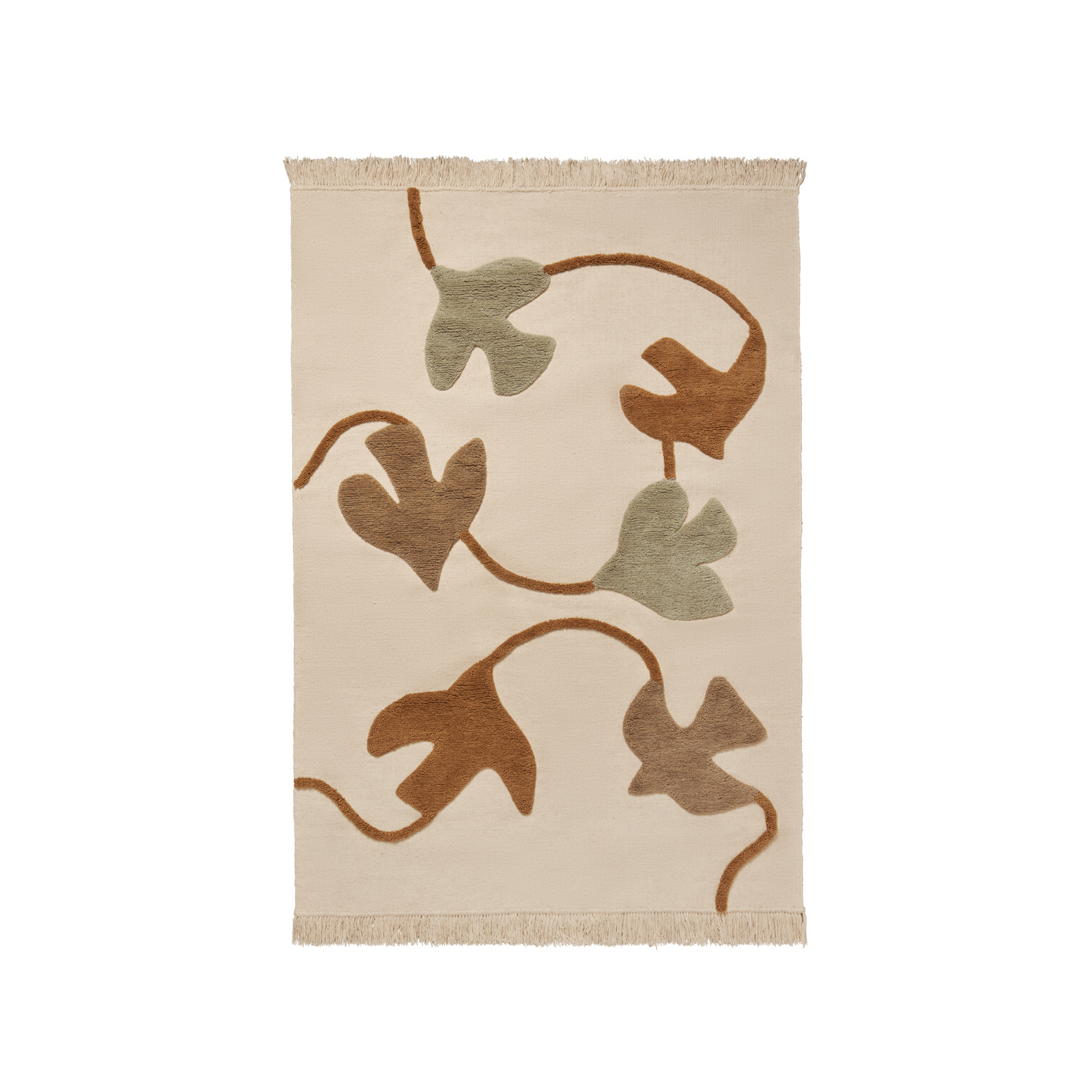 Swif Bird Teppich, Wolle, 140 cm x 200 cm - ferm LIVING