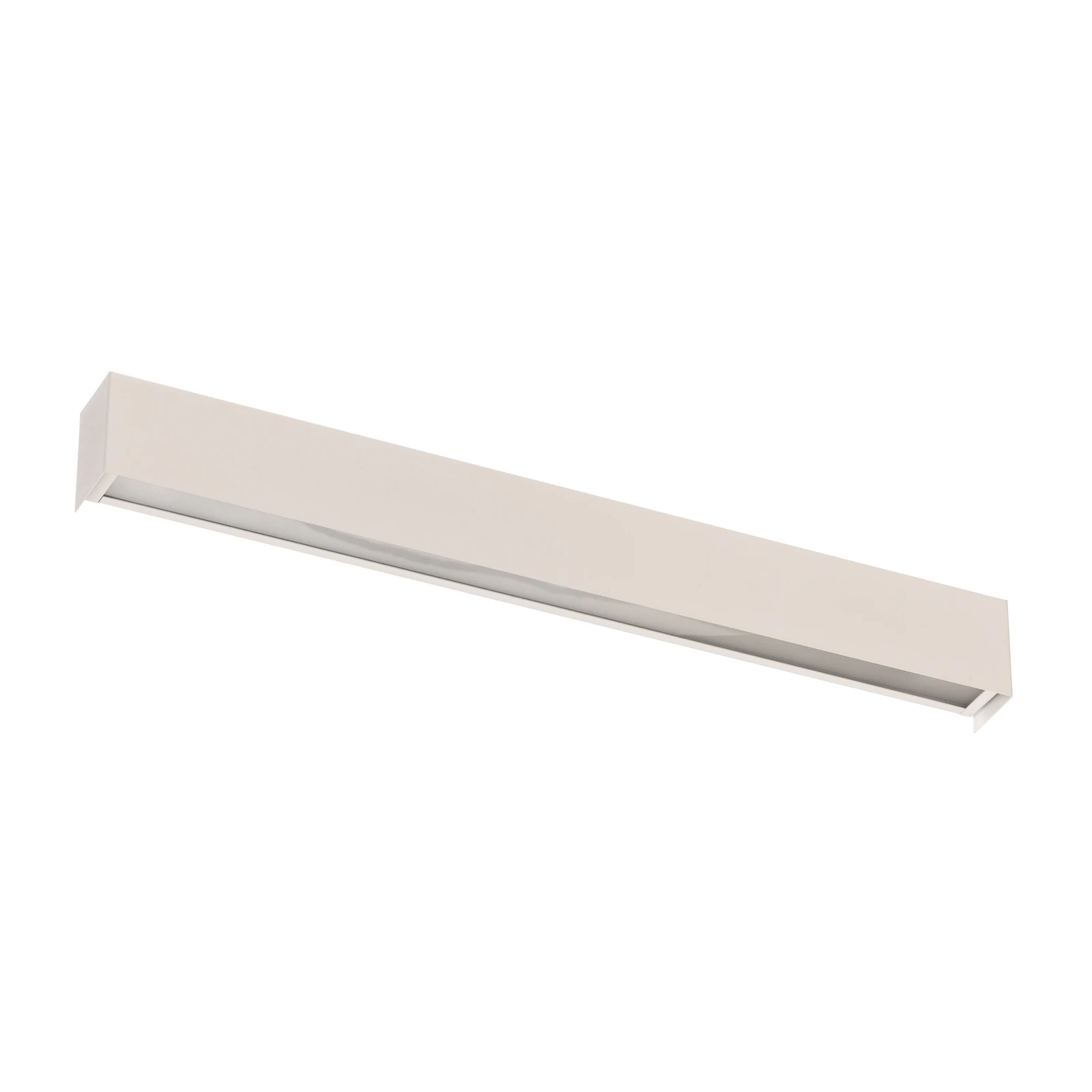 Vegglampe Straight S, 62 cm, hvit