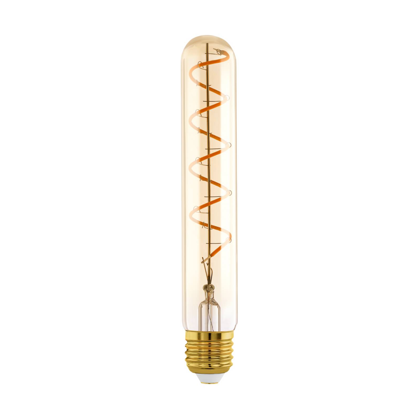 LED-Röhrenlampe E27 4W T30 1.600K Filament amber