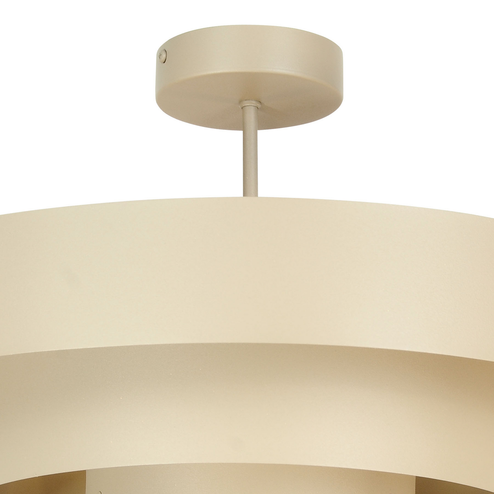 Trio ceiling light, grey-beige, metal Trio ceiling light, grey-beige, metal