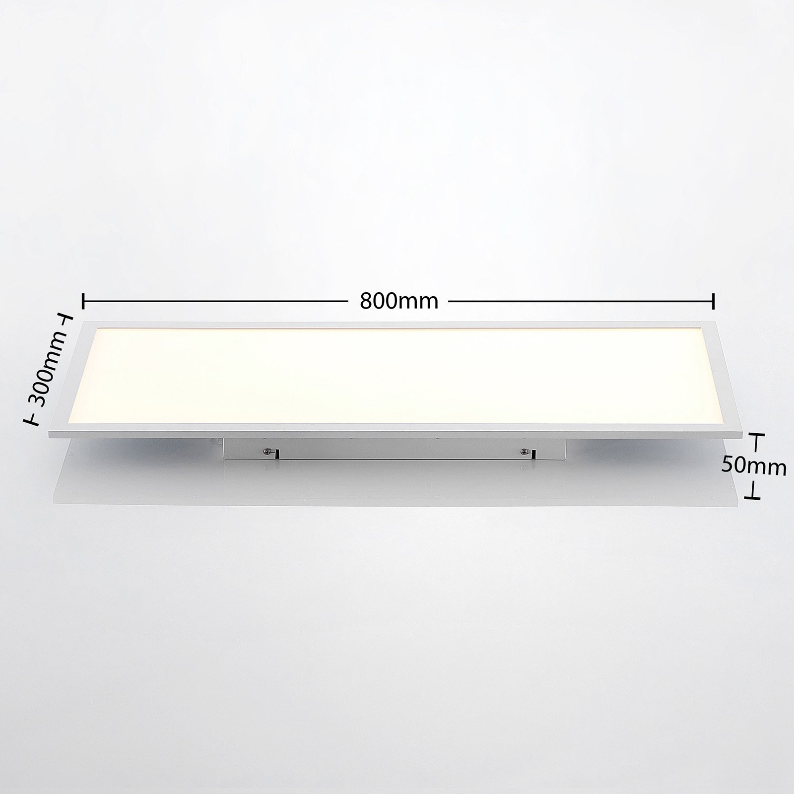 Quais LED Plafondlamp 4.000K 30x80 White - Lindby