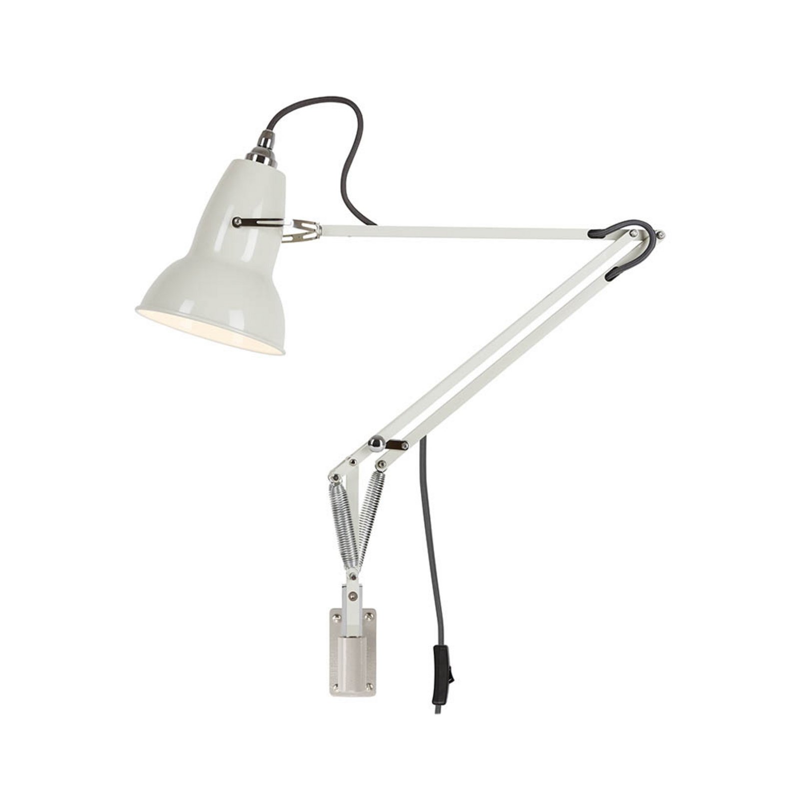 Original 1227 Wandleuchte mit Beschlag Linen White - Anglepoise
