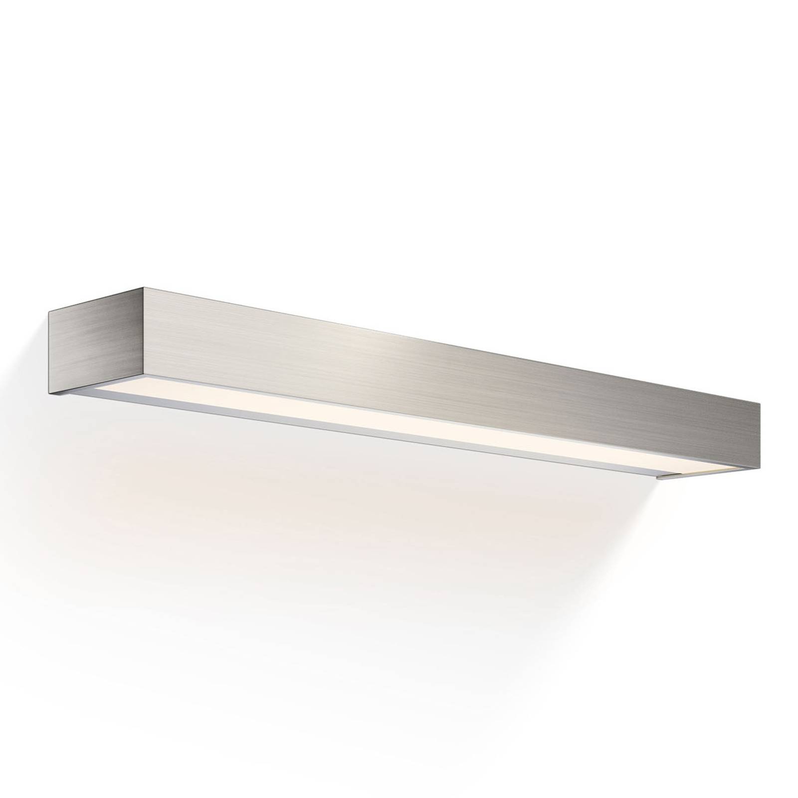 Decor Walther Box LED-vägglampa nickel 60 cm