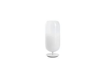 Gople Mini Lampada da Tavolo Bianco/Alu - Artemide