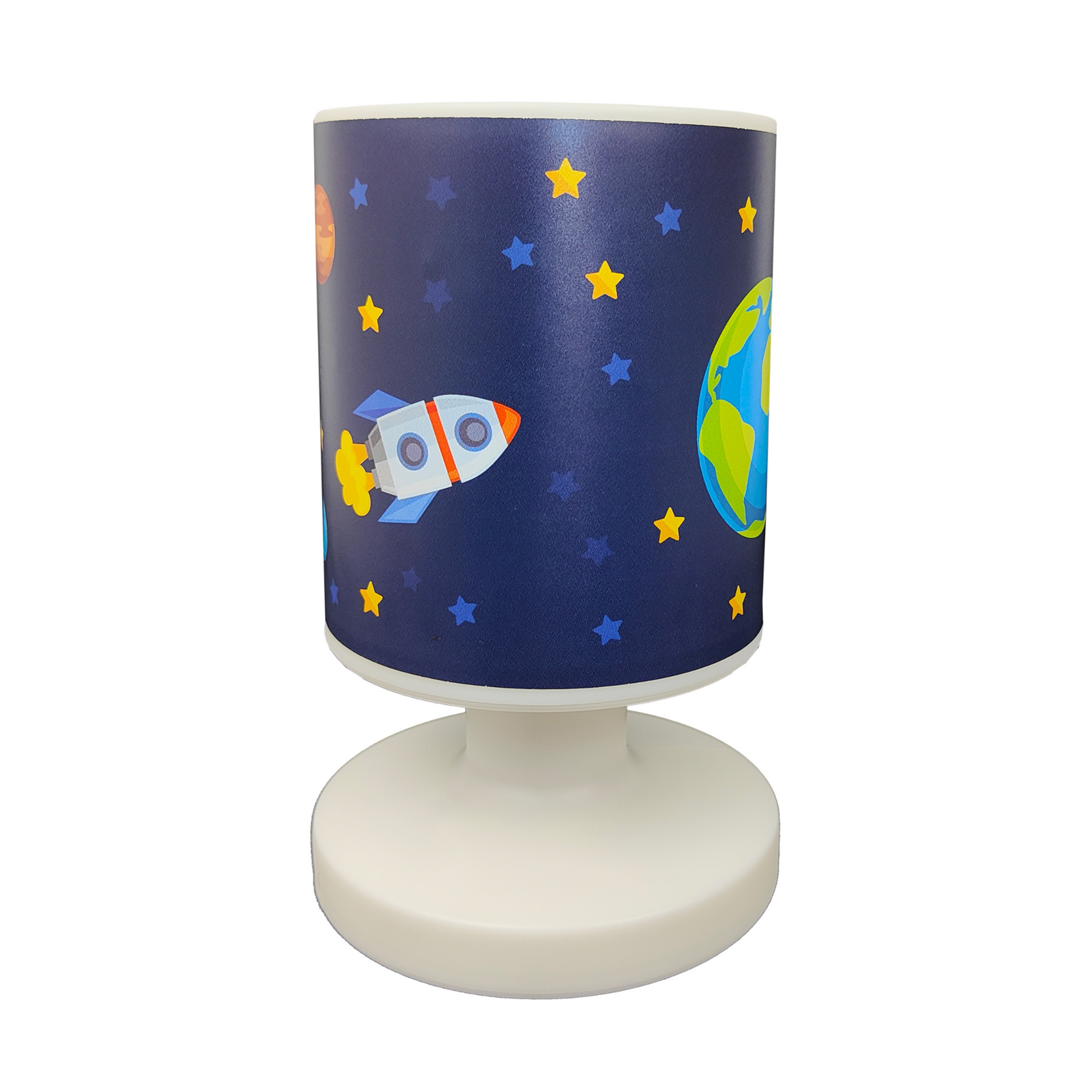 LED-Akku-Tischleuchte Weltall, USB, IP44