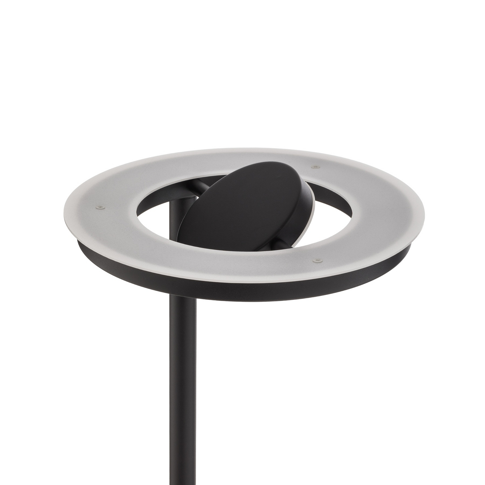 LED-Deckenfluter Barrie mit Leselicht schwarz matt LED-Deckenfluter Barrie mit Leselicht schwarz matt