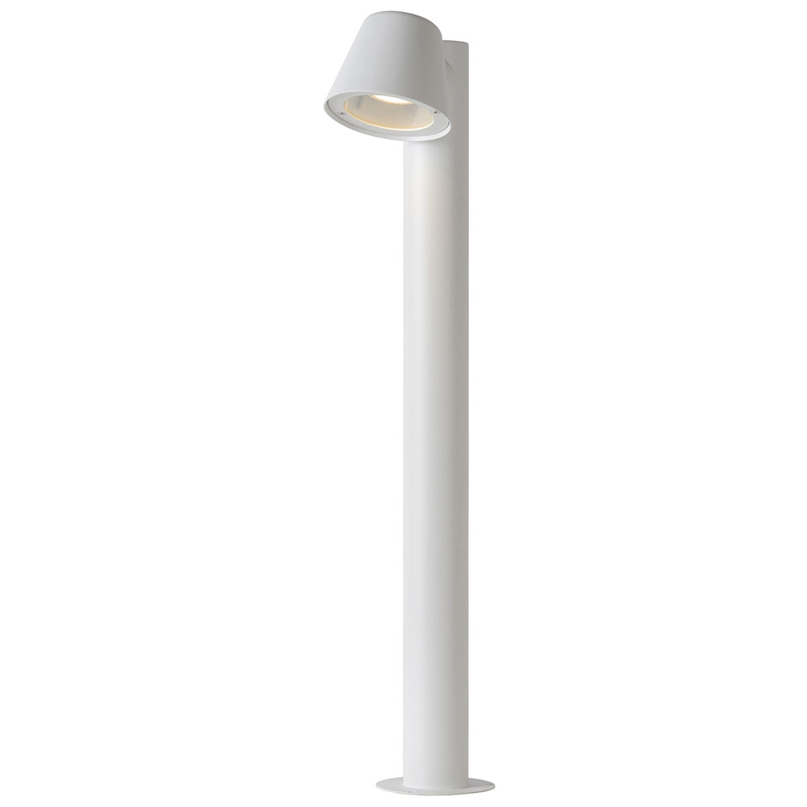 White LED path lamp Dingo with GU10 LED