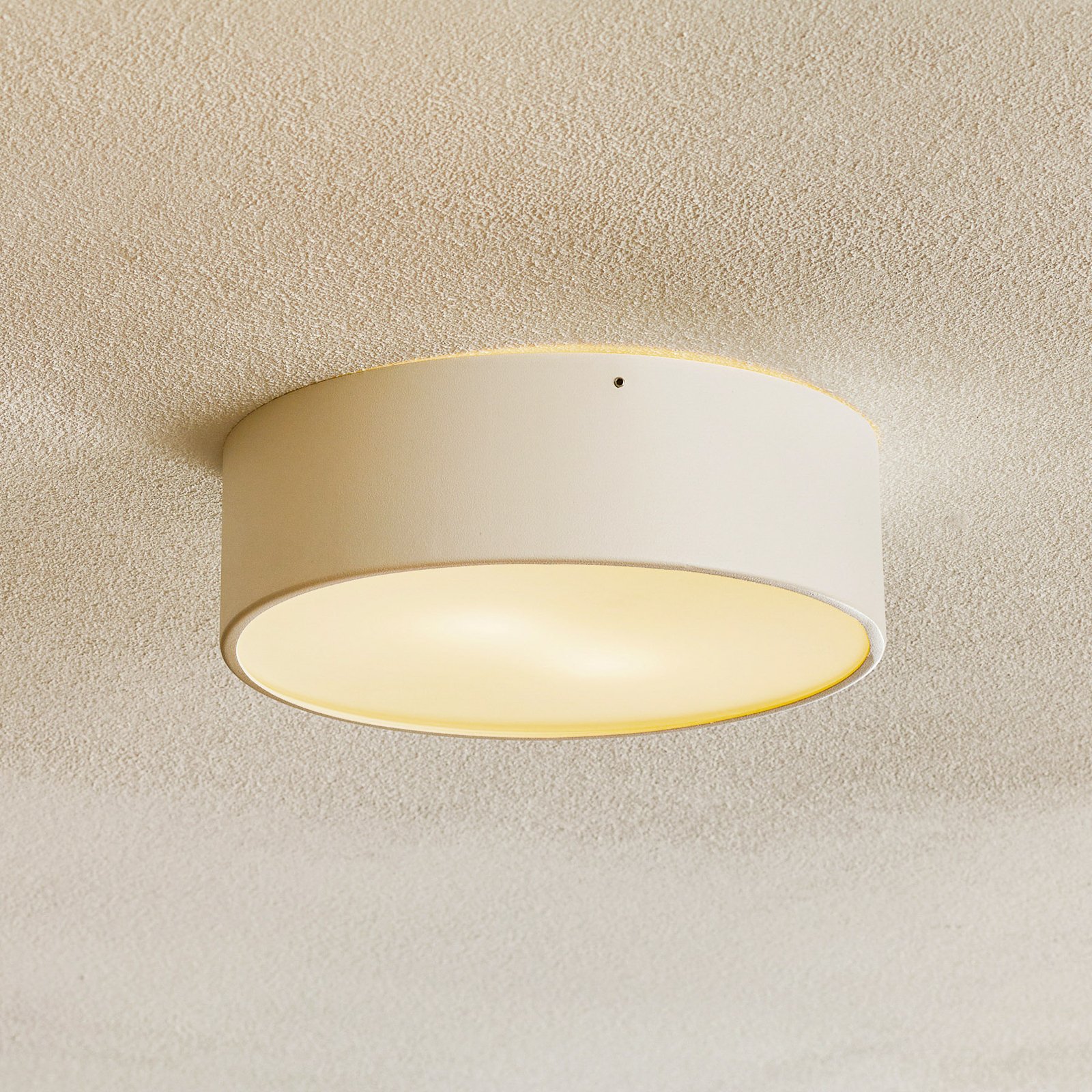 Dayton ceiling light in white Ø 25 cm