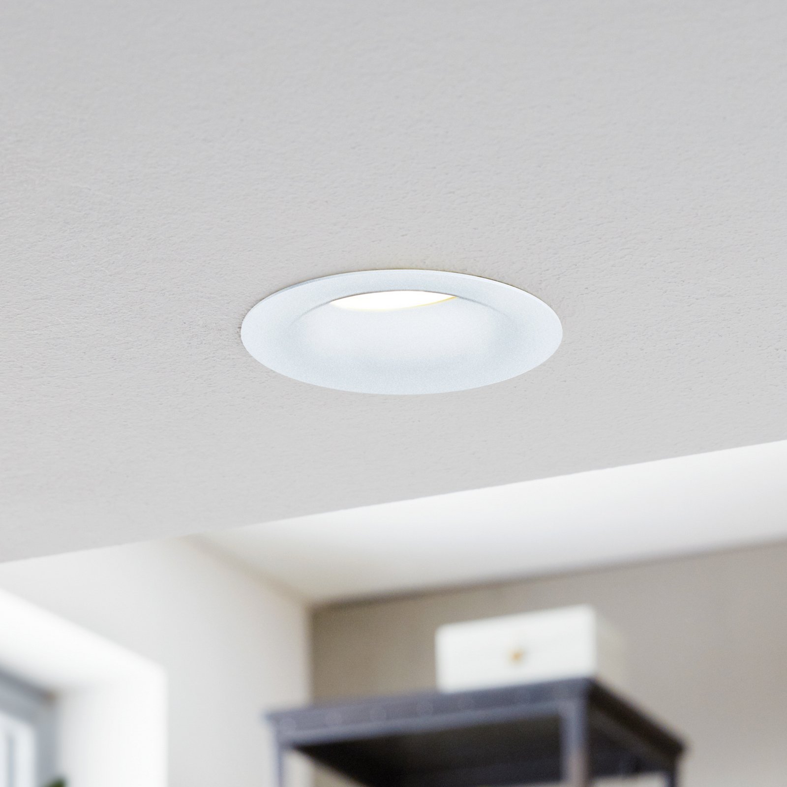 Saliceto LED světlo kulaté pevné 2 700 K bílá