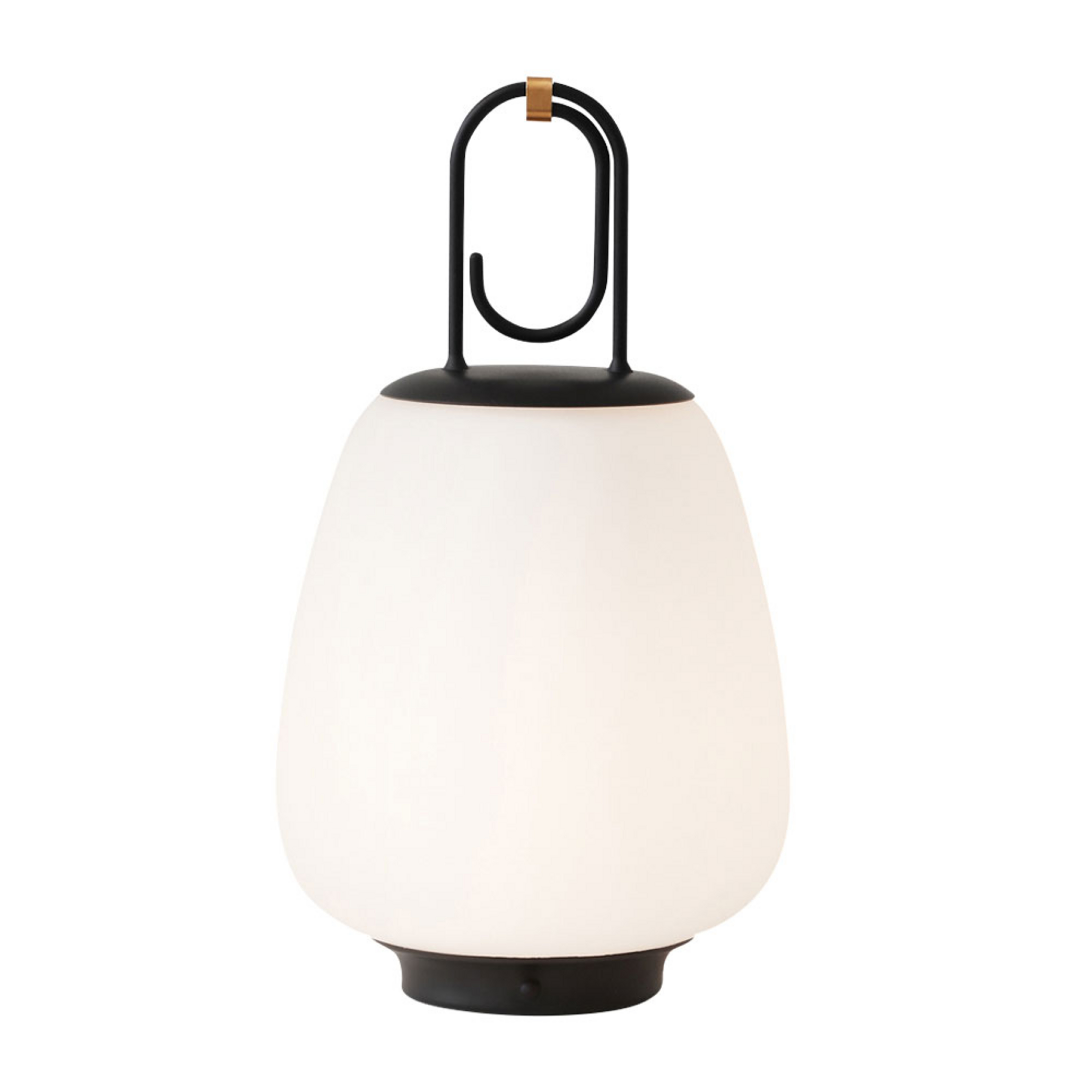Lucca SC51 Portable d'extérieur Opal Glass/Black - &Tradition