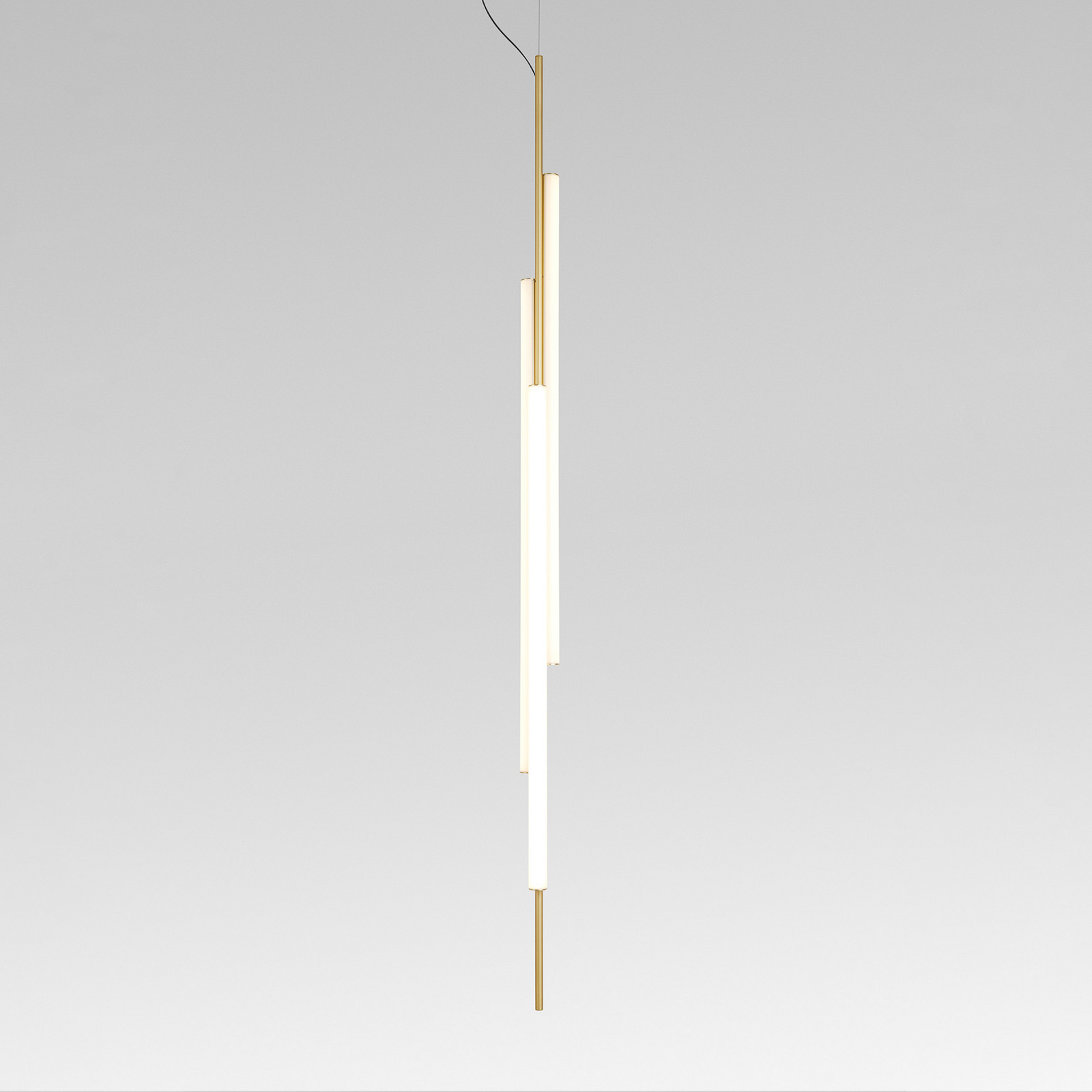 Candeeiro suspenso LED MARSET Ambrosia 175w/Plug-in 3000K dourado