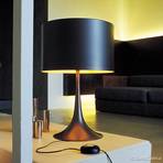 FLOS Spun Light T2 - lampada nera da tavolo