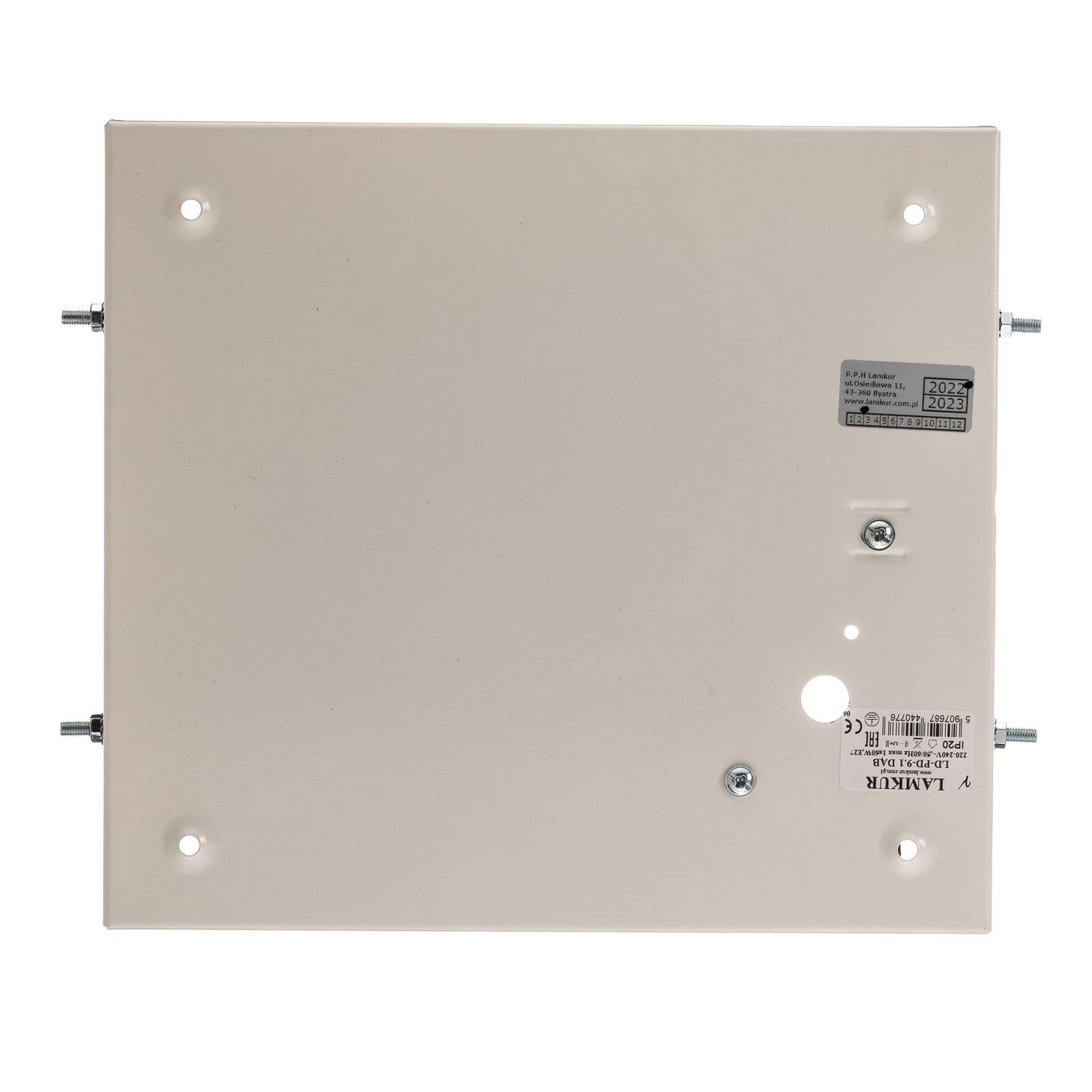 Envostar Kerio Deckenlampe 27,5x27,5cm eiche hell