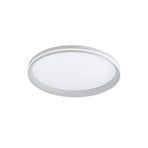 LED stropní svítidlo Isy, bílé, Ø 45 cm, kov, CCT, stmívatelné