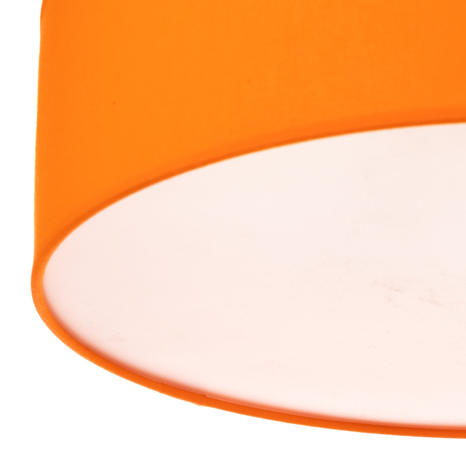 Deka na kolečkách Euluna, látkový odstín oranžová, Ø 40 cm