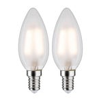 Paulmann LED-ljus E14 3W 2 700 K matt 2-pack