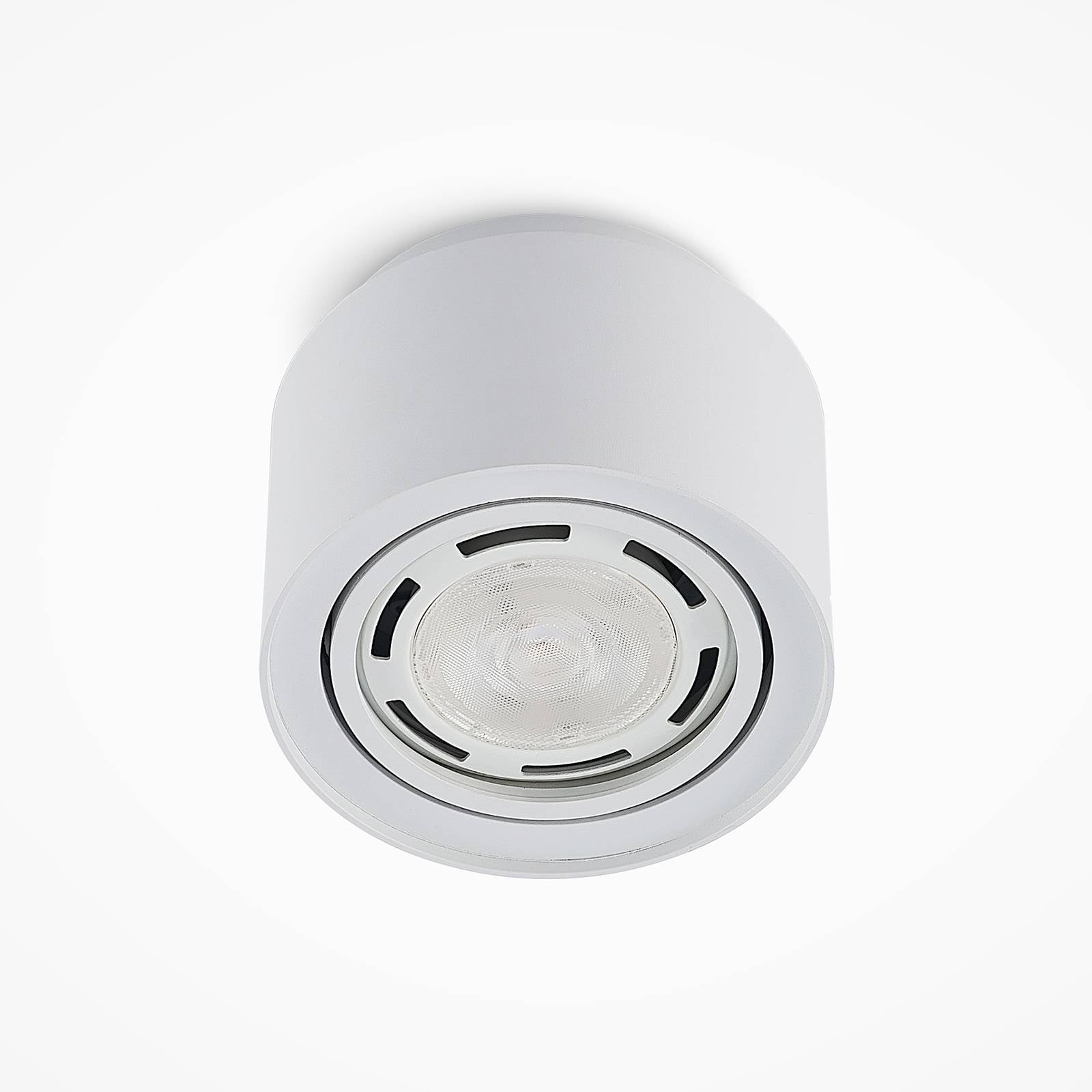Arcchio Deckenlampe Walisa, Ø 15 cm, weiß, Metall, GU10