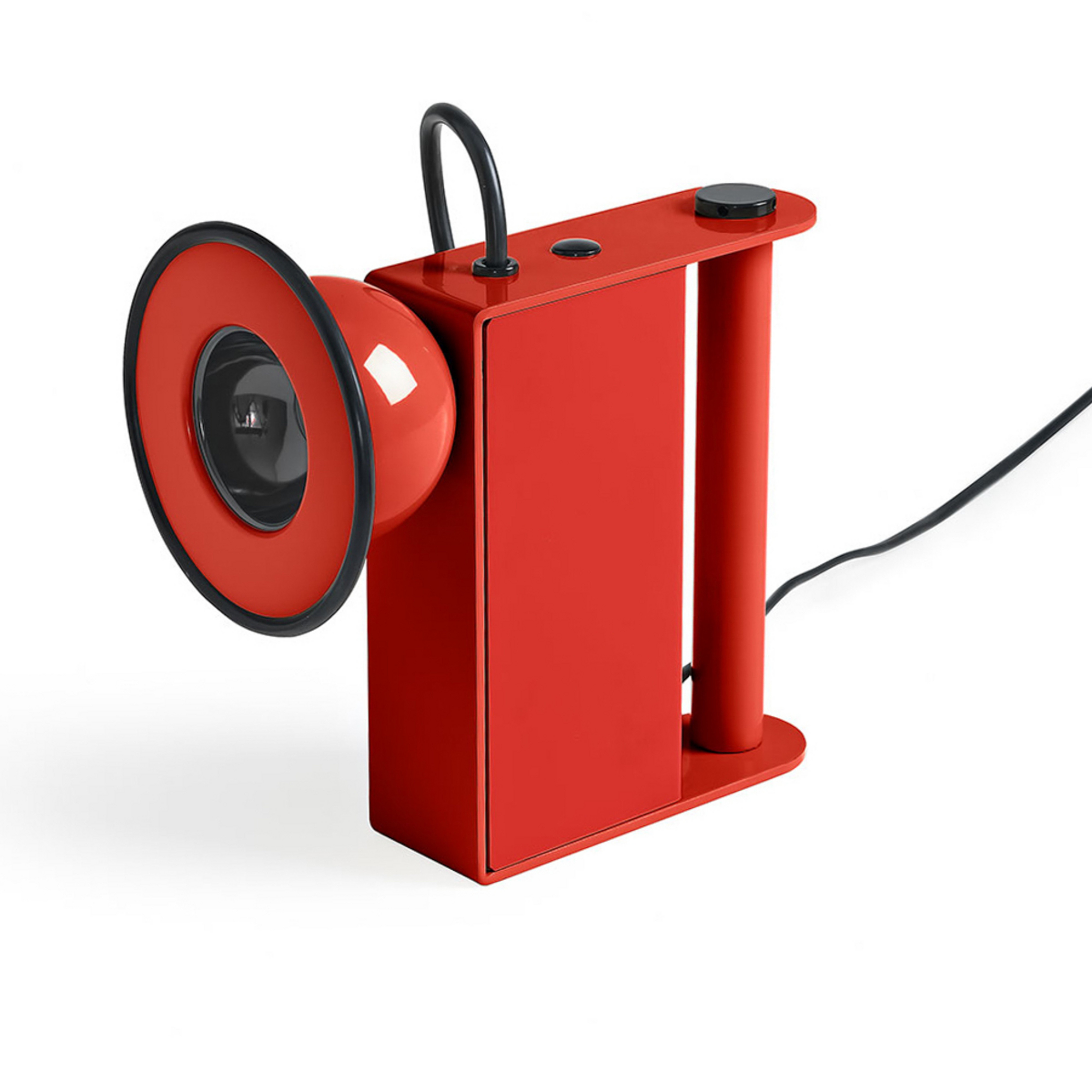 Minibox stolová LED lampa, červená - Stilnovo