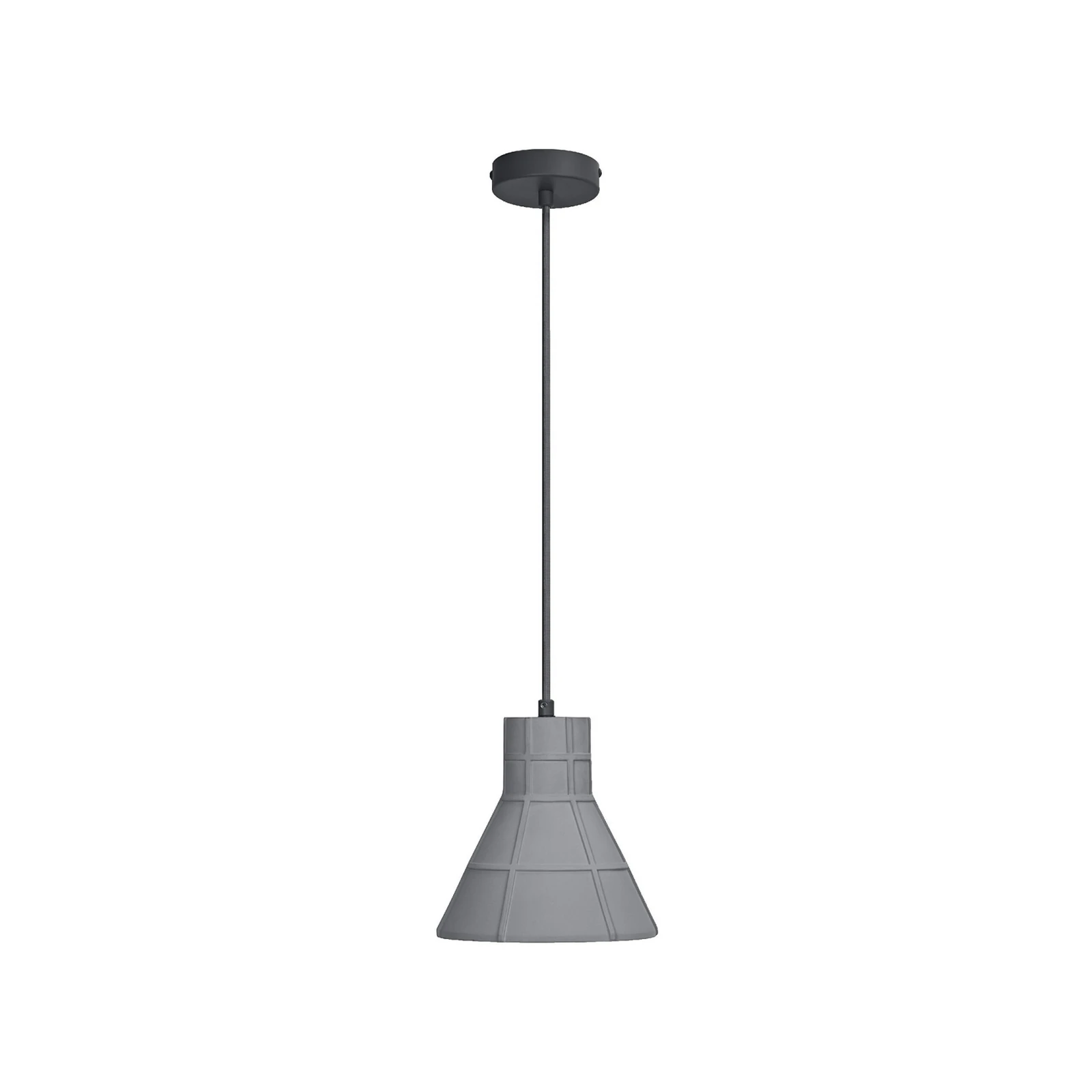 OSRAM висяща лампа CONCRETE BIM, сива, Ø 20 cm, бетон, E27