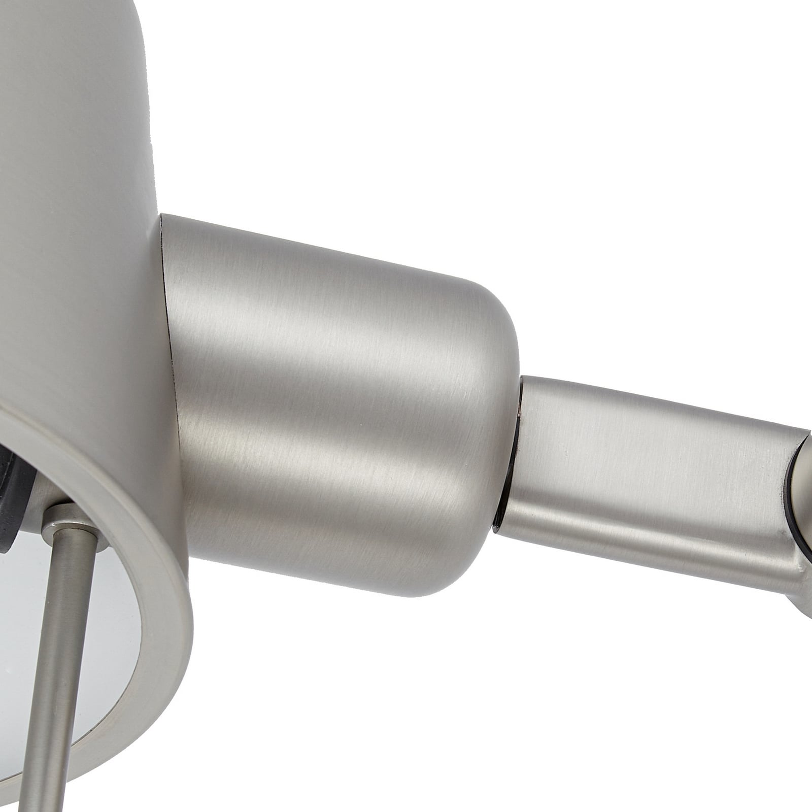 Lucande Wandleuchte Silka, 14 cm, nickel, flexibel, Stecker Lucande Wandleuchte Silka, 14 cm, nickel, flexibel, Stecker