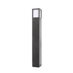 Facado II path light, height 65 cm, angular, dark grey/opal