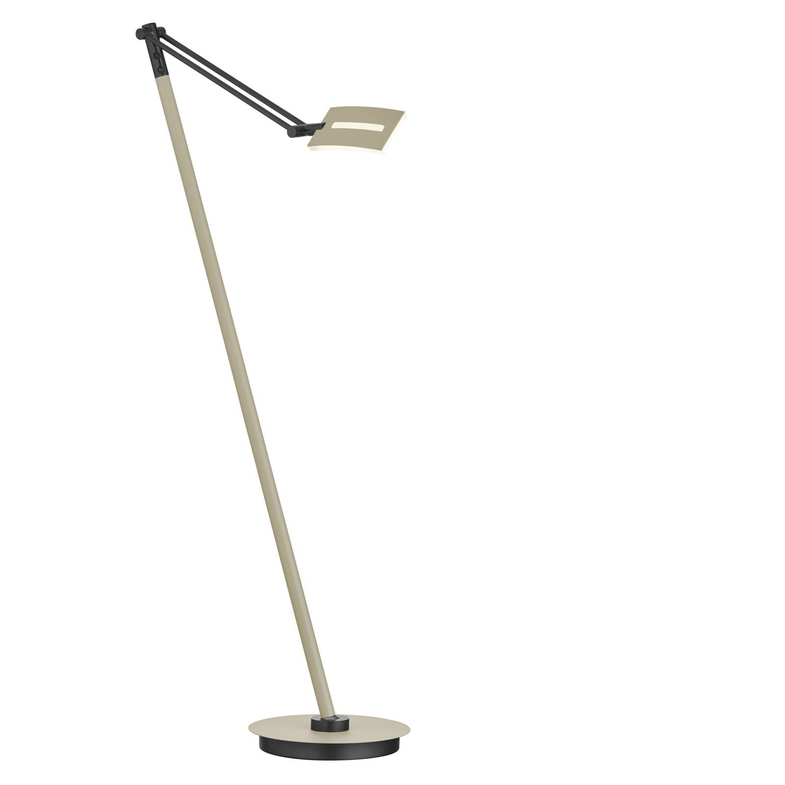 Lampa łukowa LED Evolo CCT, taupe