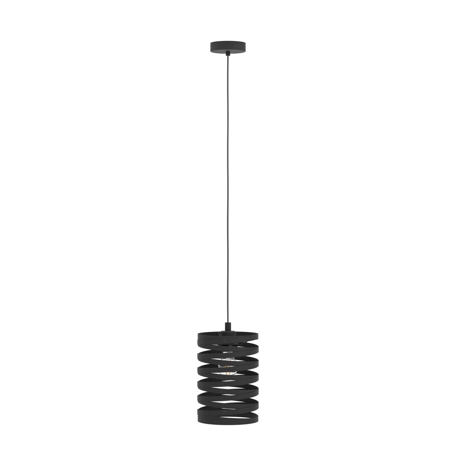 Suspension Cremella, Ø 18 cm, noir, acier