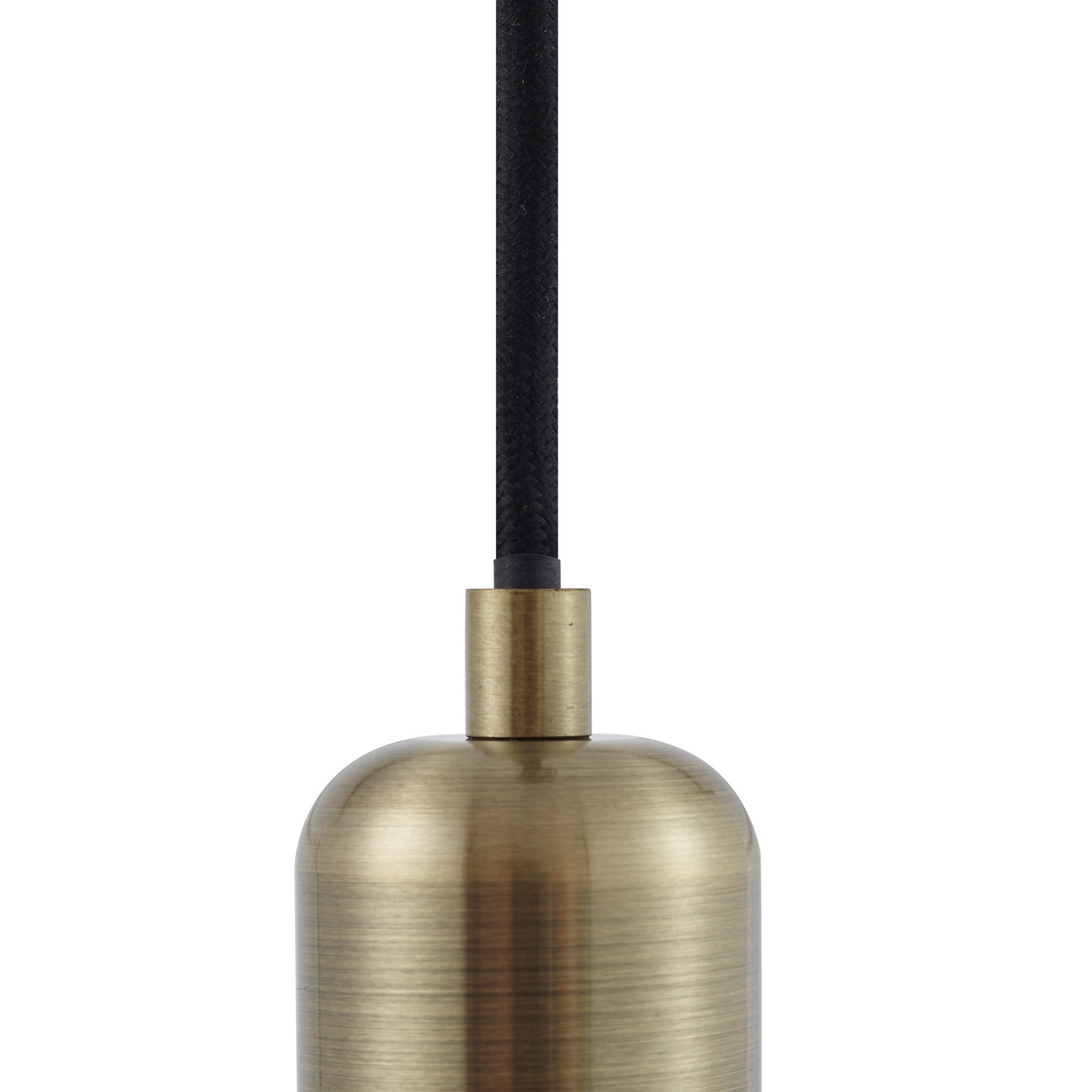 Hattie pendant light, E27 socket, Ø 4.7 cm, brass, metal - Lindby