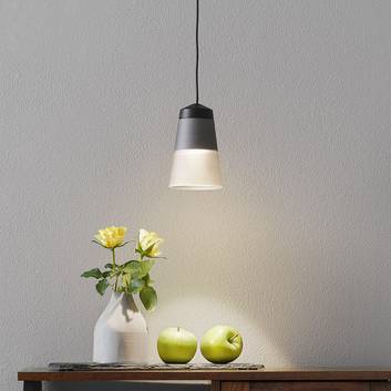 Leo 2 suspension avec verre fumé Ø 9,8 cm