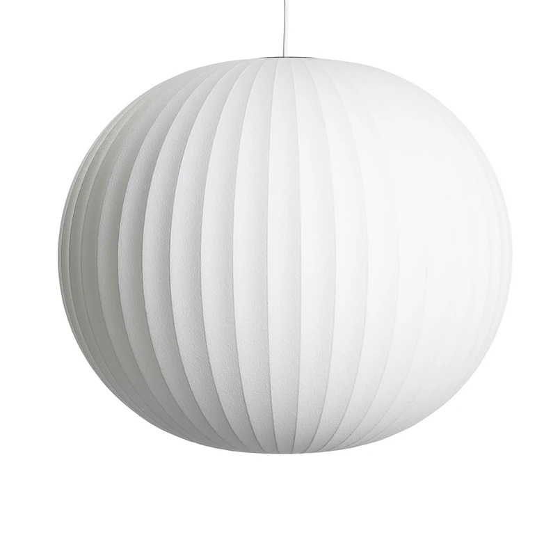 HAY – Nelson Ball Bubble Pendelleuchte L Off-White Herman Miller