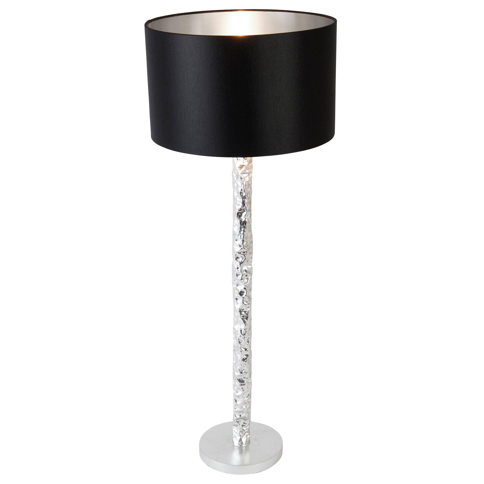 Lampe table Cancelliere Rotonda noir/argent 79 cm