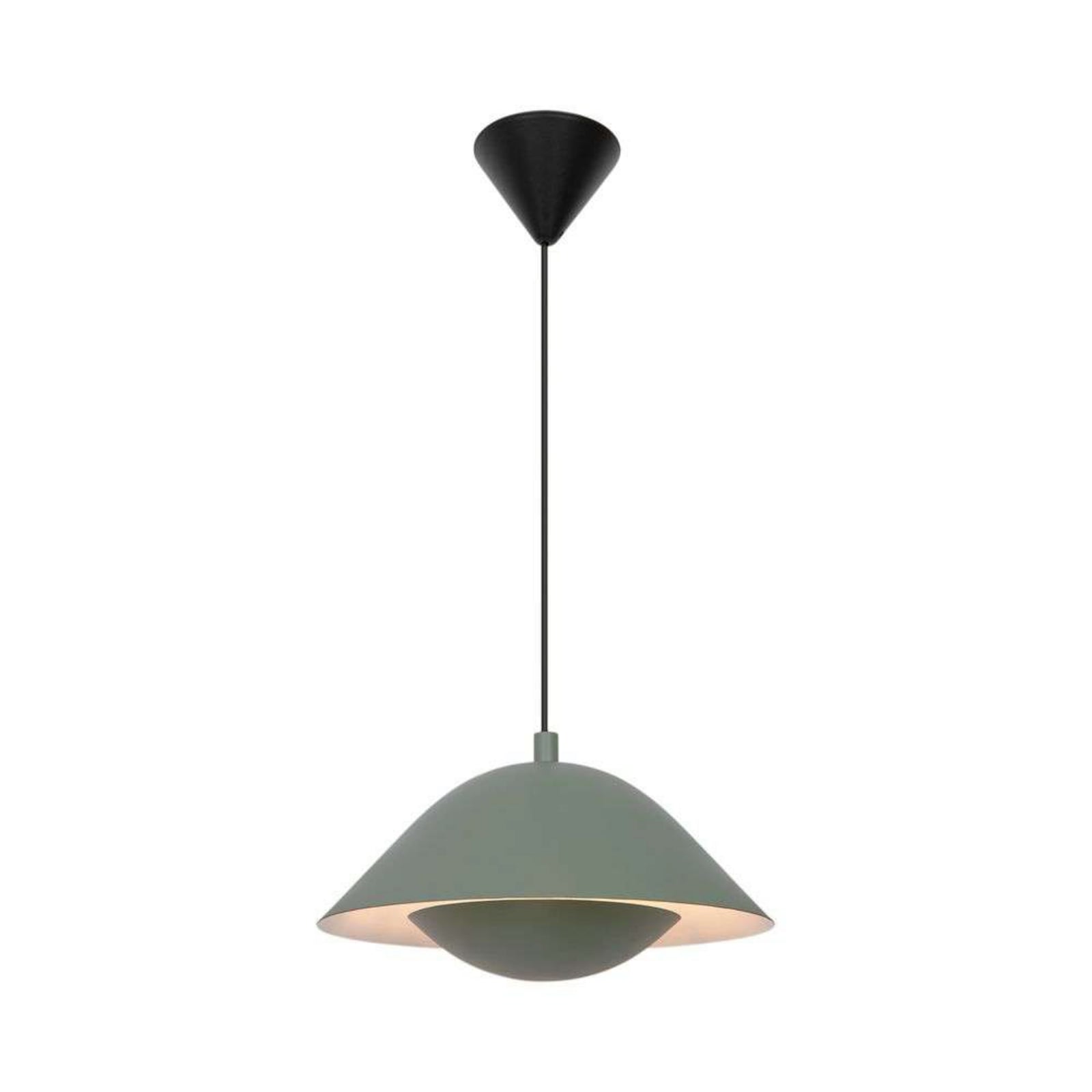 Hängeleuchte Freya 35 aus Metall, grün Hängeleuchte Freya 35 aus Metall, grün
