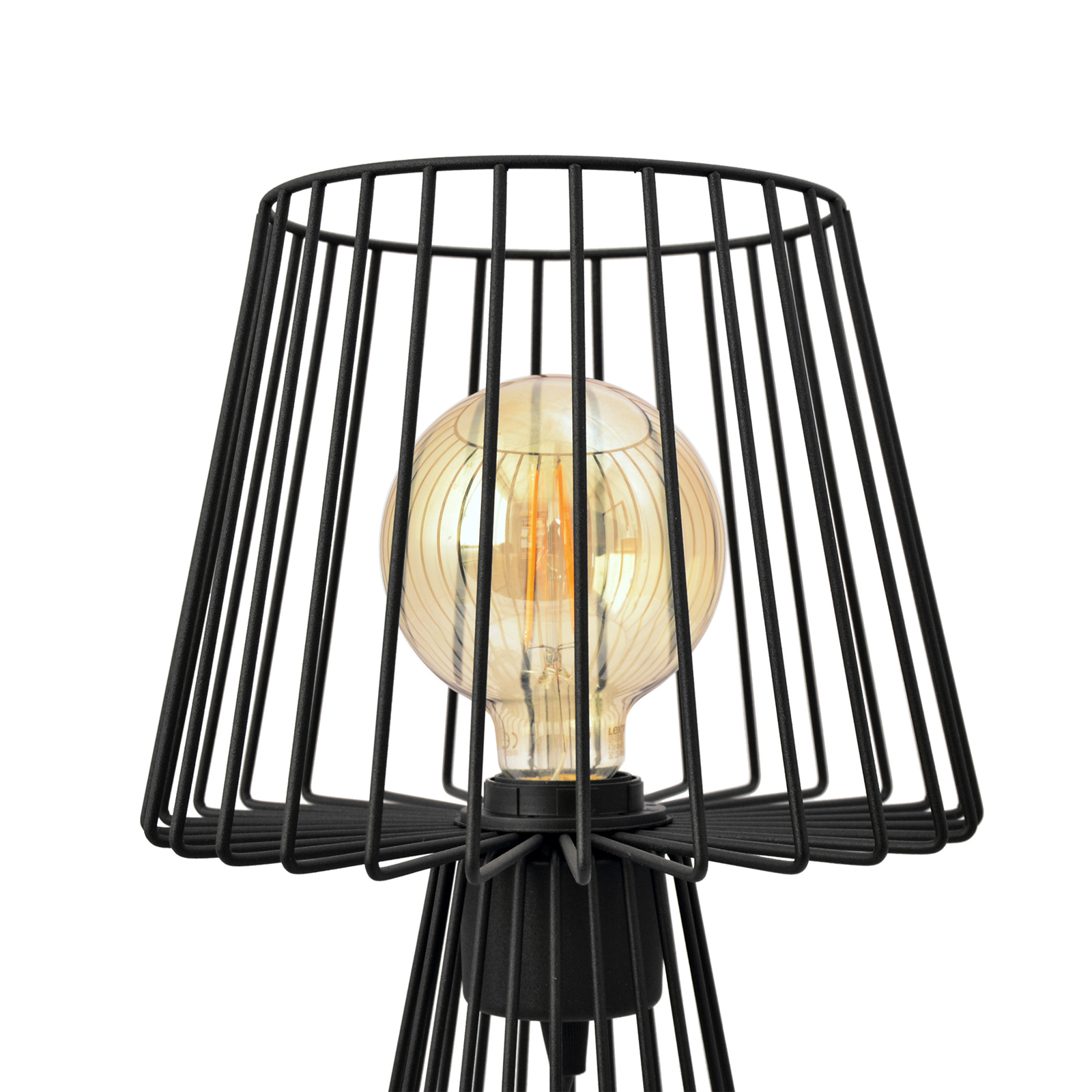 Torri Mix настолна лампа, черна, метал, 41 cm, E27