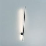 PURE Grafo LED sienas lampa, melna