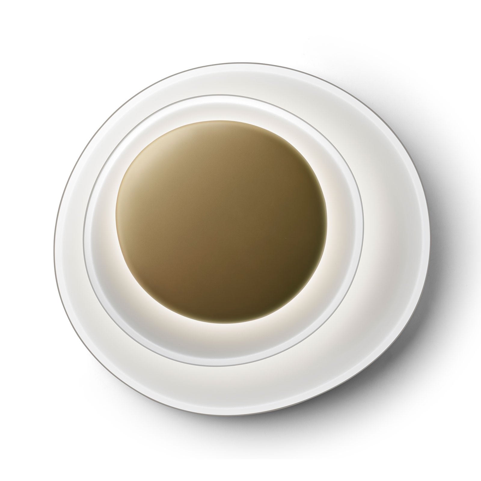 Foscarini Bahia LED-Wandlampe weiß/gold
