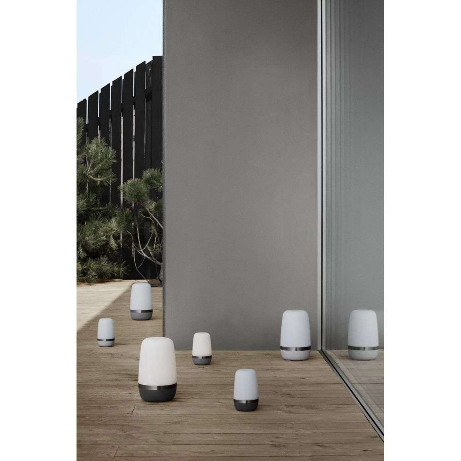 Spirit LED Portable Lampă de Exterior XL Platinum Gray - Blomus