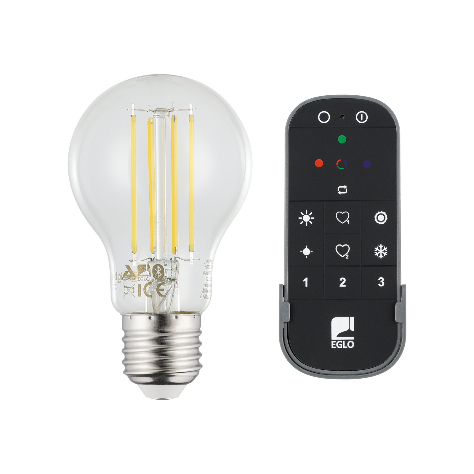 EGLO connect E27 A60 6W 806lm 4000K, 2-pak