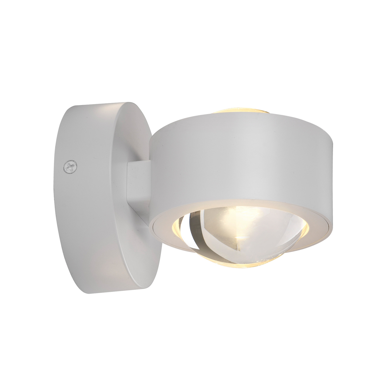 Schöner Wohnen LED wall light Chia, white, 3,000 K, up/down Schöner Wohnen LED wall light Chia, white, 3,000 K, up/down