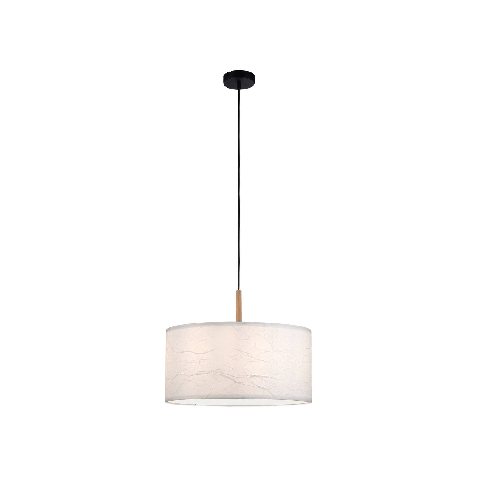 Leuchten Direkt - Just Light Pendelleuchte Green Sofie in Weiß und Natur-hell E27 - white