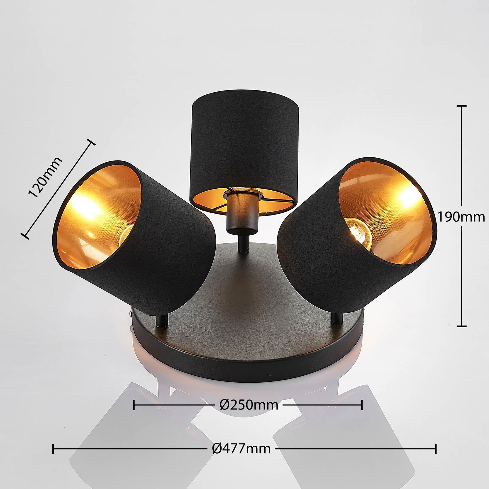 gold 3 lampen halterung gold 3 lampen halterung