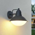 Lindby Medolin outdoor wall light, dark grey